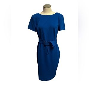 BN Calvin Klein Belted Cobalt blue dress size 8